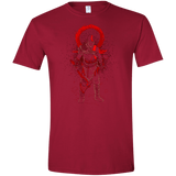 T-Shirts Cardinal Red / S SHADOW OF WAR Men's Semi-Fitted Softstyle