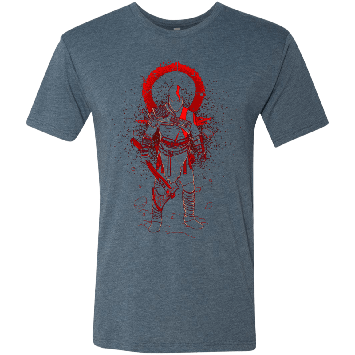 T-Shirts Indigo / S SHADOW OF WAR Men's Triblend T-Shirt