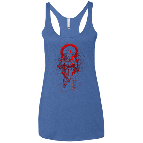 T-Shirts Vintage Royal / X-Small SHADOW OF WAR Women's Triblend Racerback Tank
