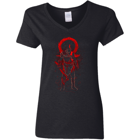 T-Shirts Black / S SHADOW OF WAR Women's V-Neck T-Shirt