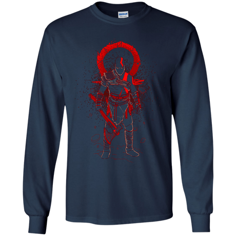 T-Shirts Navy / YS SHADOW OF WAR Youth Long Sleeve T-Shirt