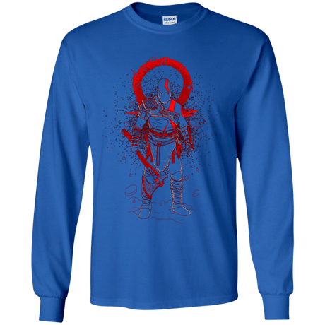 T-Shirts Royal / YS SHADOW OF WAR Youth Long Sleeve T-Shirt