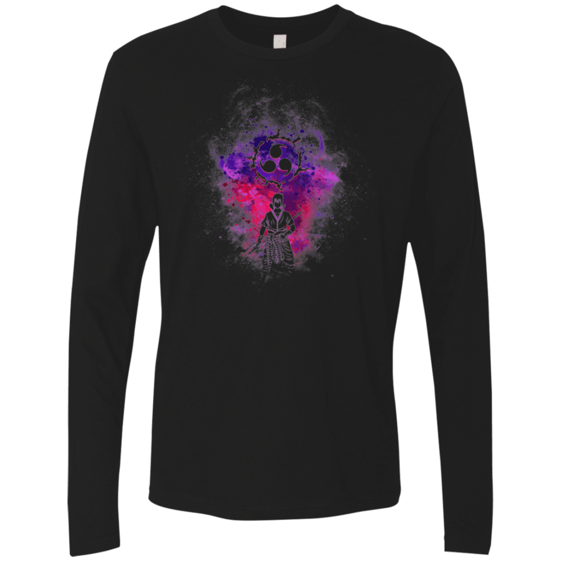 T-Shirts Black / Small SHARINGAN ART Men's Premium Long Sleeve