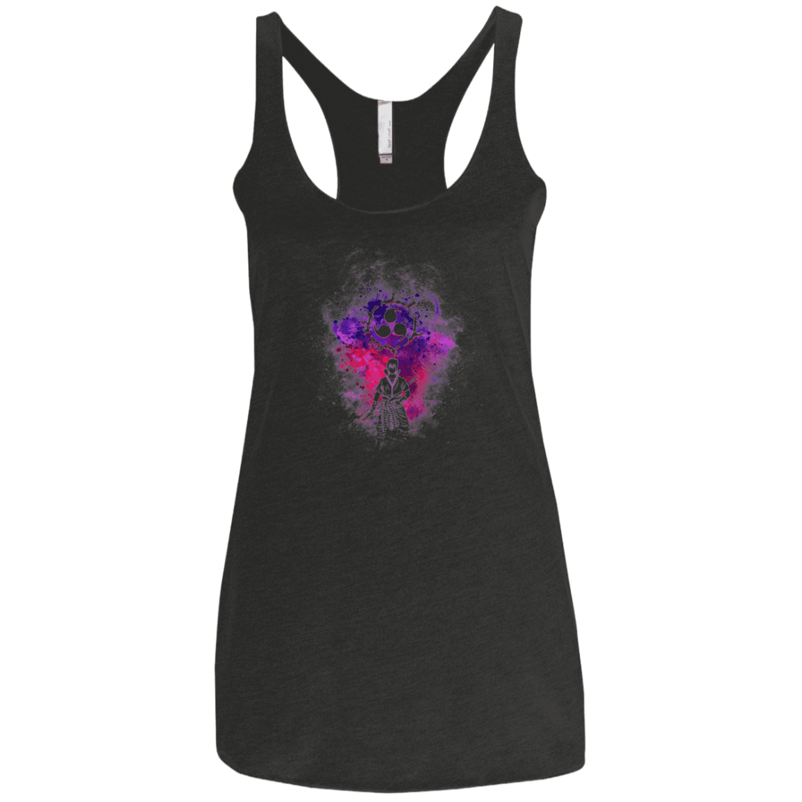 T-Shirts Vintage Black / X-Small SHARINGAN ART Women's Triblend Racerback Tank