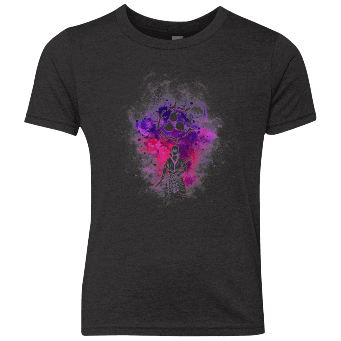 T-Shirts Vintage Black / YXS SHARINGAN ART Youth Triblend T-Shirt