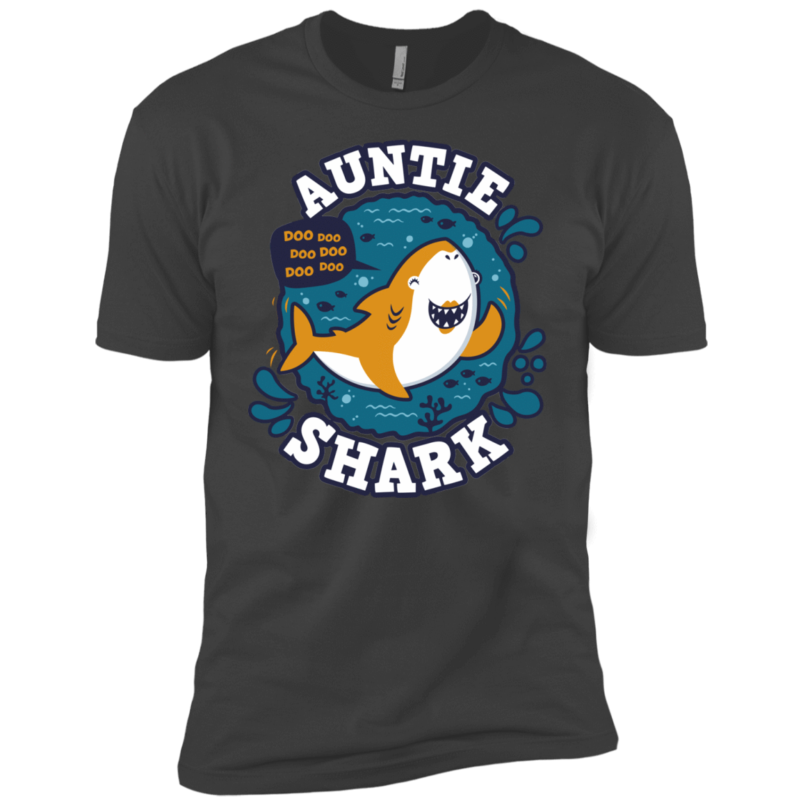 T-Shirts Heavy Metal / YXS Shark Family Trazo - Auntie Boys Premium T-Shirt