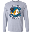 T-Shirts Sport Grey / S Shark Family Trazo - Auntie Men's Long Sleeve T-Shirt