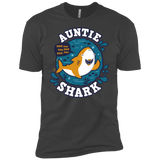 T-Shirts Heavy Metal / X-Small Shark Family Trazo - Auntie Men's Premium T-Shirt