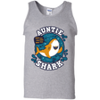 T-Shirts Sport Grey / S Shark Family Trazo - Auntie Men's Tank Top