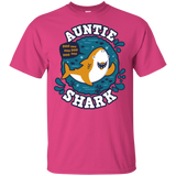 T-Shirts Heliconia / S Shark Family Trazo - Auntie T-Shirt