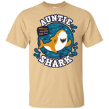 T-Shirts Vegas Gold / S Shark Family Trazo - Auntie T-Shirt