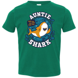 T-Shirts Kelly / 2T Shark Family Trazo - Auntie Toddler Premium T-Shirt