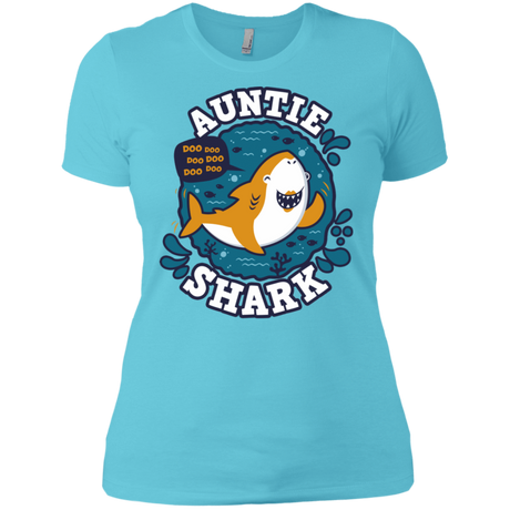 T-Shirts Cancun / X-Small Shark Family Trazo - Auntie Women's Premium T-Shirt
