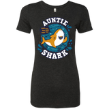 T-Shirts Vintage Black / S Shark Family Trazo - Auntie Women's Triblend T-Shirt