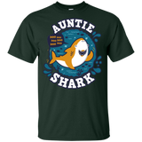 T-Shirts Forest / YXS Shark Family Trazo - Auntie Youth T-Shirt