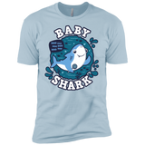 T-Shirts Light Blue / YXS Shark Family trazo - Baby Boy Boys Premium T-Shirt