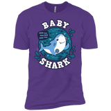 T-Shirts Purple Rush / YXS Shark Family trazo - Baby Boy Boys Premium T-Shirt