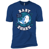 T-Shirts Royal / YXS Shark Family trazo - Baby Boy Boys Premium T-Shirt