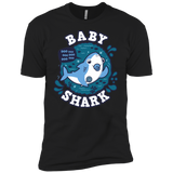 T-Shirts Black / YXS Shark Family trazo - Baby Boy chupete Boys Premium T-Shirt