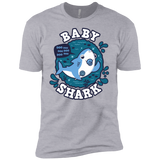 T-Shirts Heather Grey / YXS Shark Family trazo - Baby Boy chupete Boys Premium T-Shirt