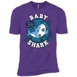 T-Shirts Purple Rush / YXS Shark Family trazo - Baby Boy chupete Boys Premium T-Shirt