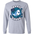 T-Shirts Sport Grey / S Shark Family trazo - Baby Boy chupete Men's Long Sleeve T-Shirt