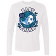 T-Shirts White / S Shark Family trazo - Baby Boy chupete Men's Premium Long Sleeve
