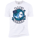 T-Shirts White / X-Small Shark Family trazo - Baby Boy chupete Men's Premium T-Shirt