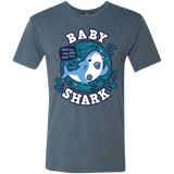 T-Shirts Indigo / S Shark Family trazo - Baby Boy chupete Men's Triblend T-Shirt