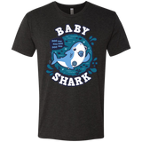 T-Shirts Vintage Black / S Shark Family trazo - Baby Boy chupete Men's Triblend T-Shirt