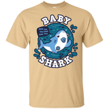T-Shirts Vegas Gold / S Shark Family trazo - Baby Boy chupete T-Shirt