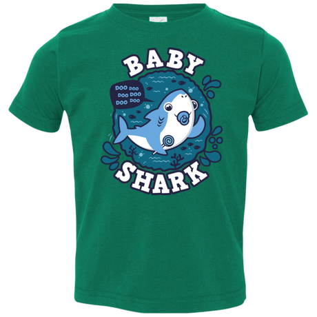 T-Shirts Kelly / 2T Shark Family trazo - Baby Boy chupete Toddler Premium T-Shirt