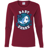 T-Shirts Cardinal / S Shark Family trazo - Baby Boy chupete Women's Long Sleeve T-Shirt