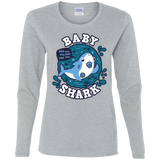 T-Shirts Sport Grey / S Shark Family trazo - Baby Boy chupete Women's Long Sleeve T-Shirt