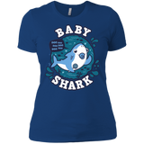 T-Shirts Royal / X-Small Shark Family trazo - Baby Boy chupete Women's Premium T-Shirt