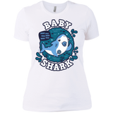 T-Shirts White / X-Small Shark Family trazo - Baby Boy chupete Women's Premium T-Shirt