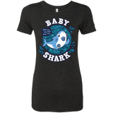 T-Shirts Vintage Black / S Shark Family trazo - Baby Boy chupete Women's Triblend T-Shirt