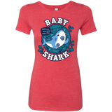 T-Shirts Vintage Red / S Shark Family trazo - Baby Boy chupete Women's Triblend T-Shirt