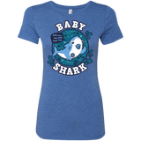 T-Shirts Vintage Royal / S Shark Family trazo - Baby Boy chupete Women's Triblend T-Shirt