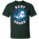 T-Shirts Forest / YXS Shark Family trazo - Baby Boy chupete Youth T-Shirt