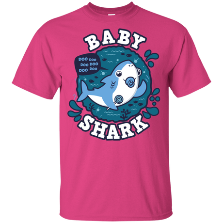 T-Shirts Heliconia / YXS Shark Family trazo - Baby Boy chupete Youth T-Shirt