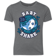 T-Shirts Premium Heather / YXS Shark Family trazo - Baby Boy chupete Youth Triblend T-Shirt