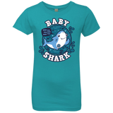 T-Shirts Tahiti Blue / YXS Shark Family trazo - Baby Boy Girls Premium T-Shirt