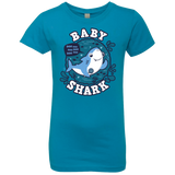 T-Shirts Turquoise / YXS Shark Family trazo - Baby Boy Girls Premium T-Shirt
