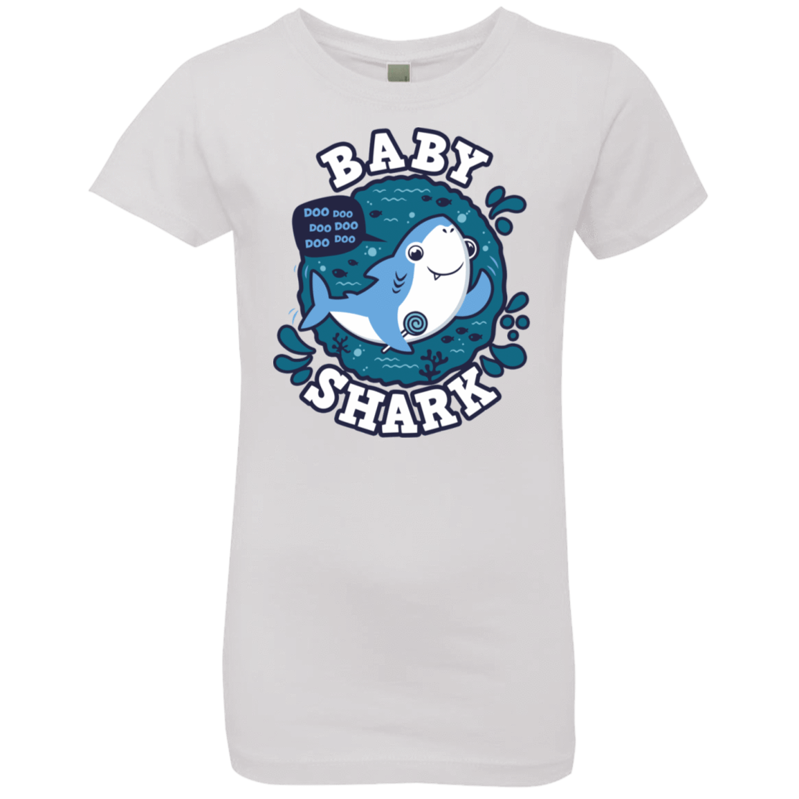 T-Shirts White / YXS Shark Family trazo - Baby Boy Girls Premium T-Shirt