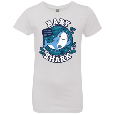 T-Shirts White / YXS Shark Family trazo - Baby Boy Girls Premium T-Shirt