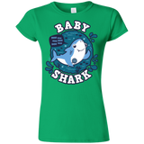 T-Shirts Irish Green / S Shark Family trazo - Baby Boy Junior Slimmer-Fit T-Shirt