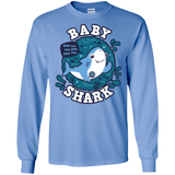 T-Shirts Carolina Blue / S Shark Family trazo - Baby Boy Men's Long Sleeve T-Shirt