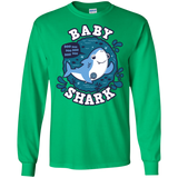 T-Shirts Irish Green / S Shark Family trazo - Baby Boy Men's Long Sleeve T-Shirt