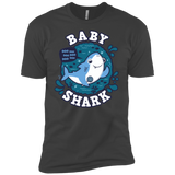 T-Shirts Heavy Metal / X-Small Shark Family trazo - Baby Boy Men's Premium T-Shirt